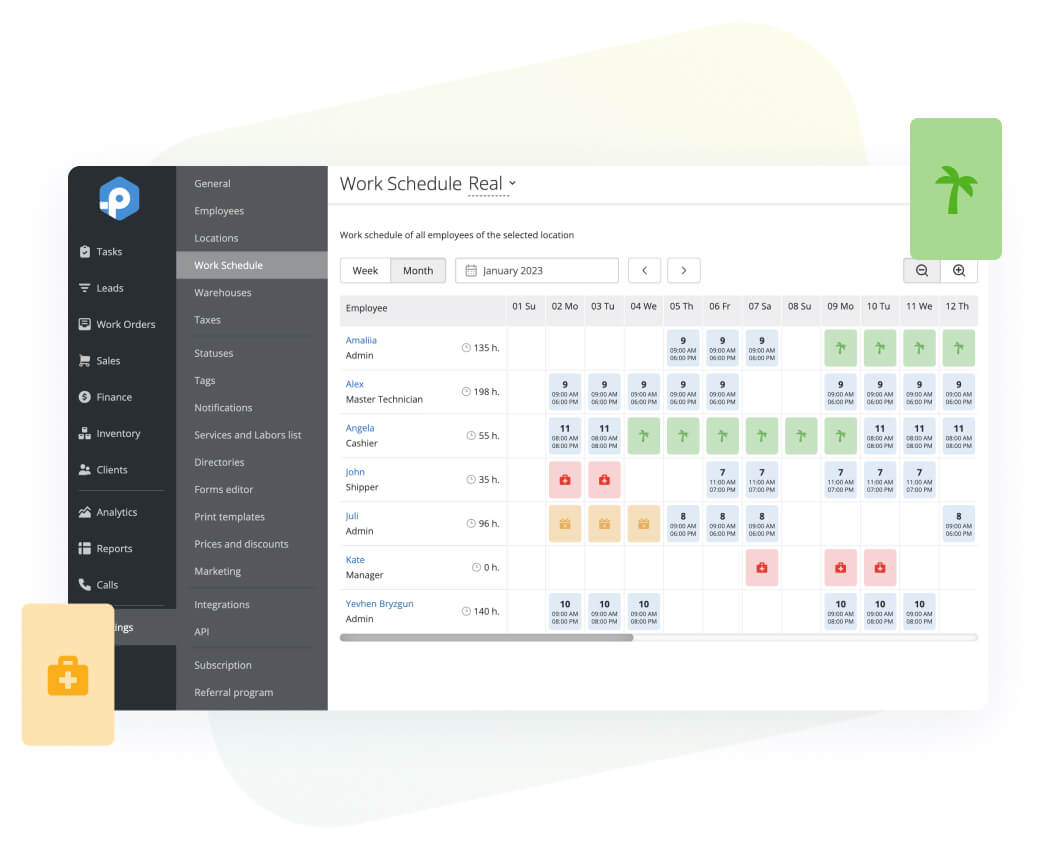 screenshot of RO App